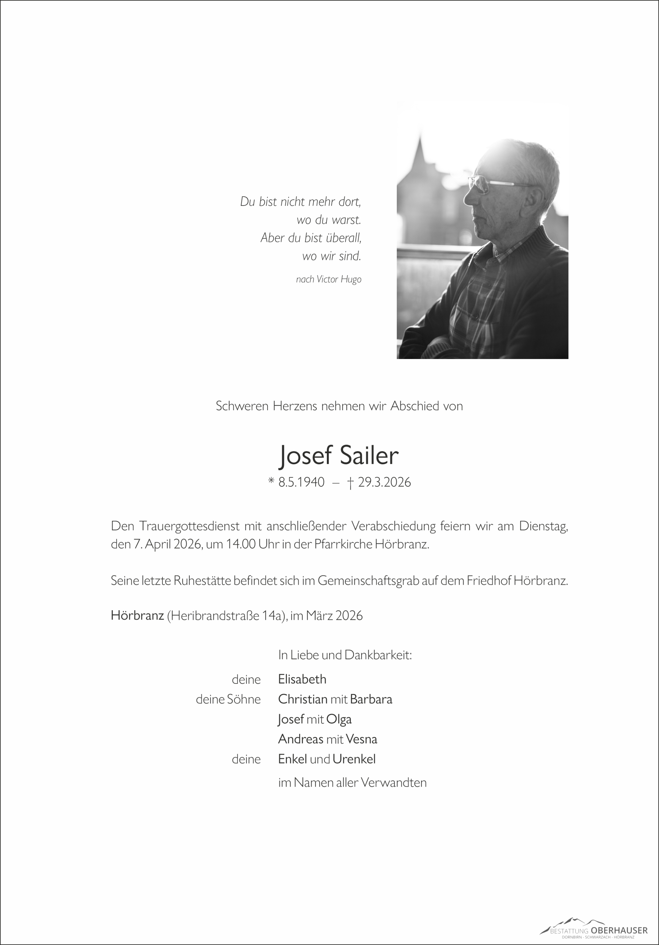 Josef  Sailer